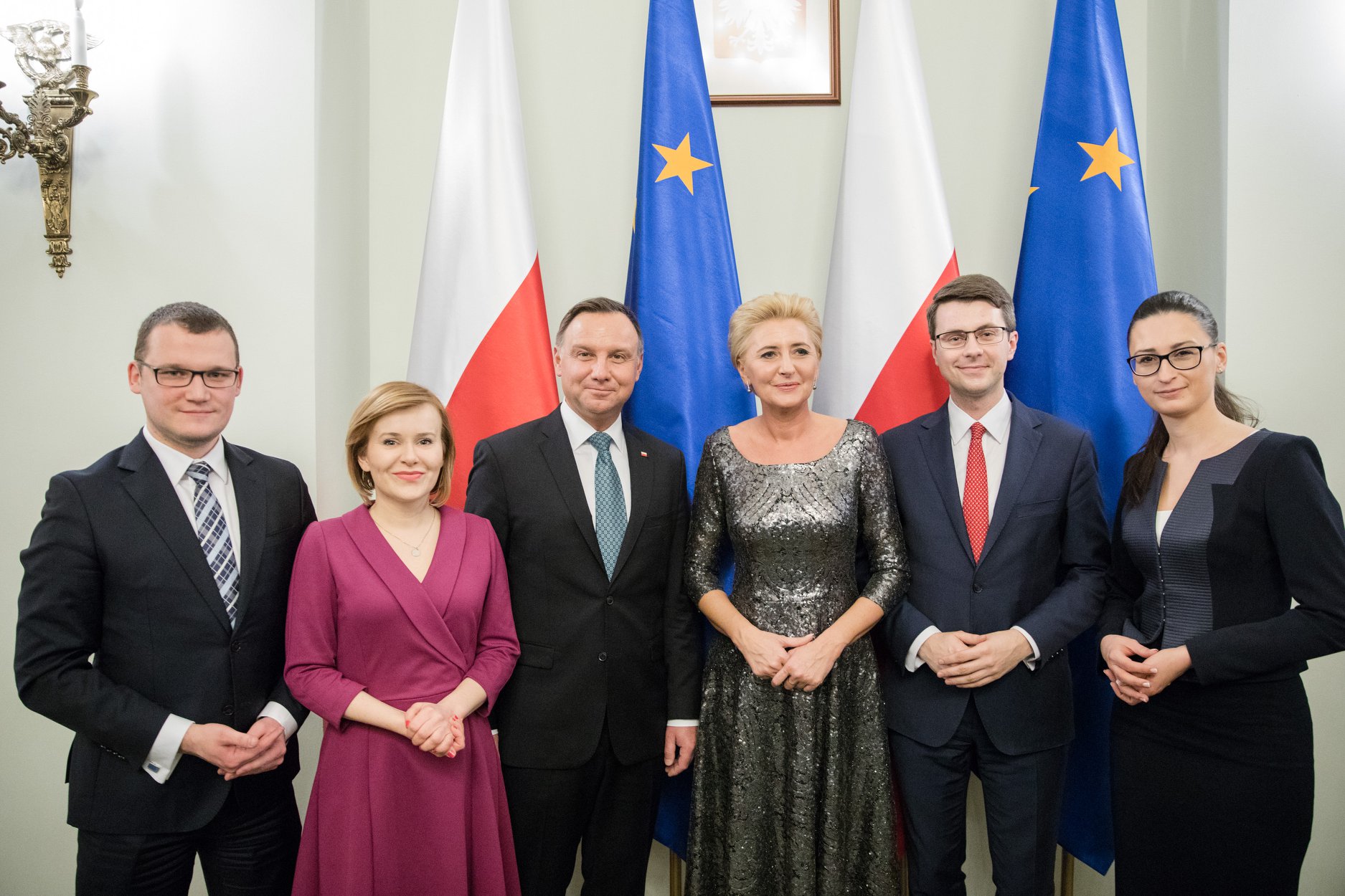 W środę w Pałacu Prezydenckim odbyło się uroczyste spotkanie zorganizowane przez Prezydenta Andrzeja Dudę oraz Pierwszą Damę Agatę Kornhauser-Dudę.