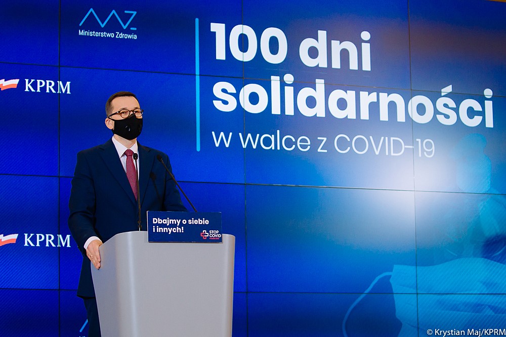 Rząd na czele z Mateusz Morawiecki wprowadza 100 dni solidarności.