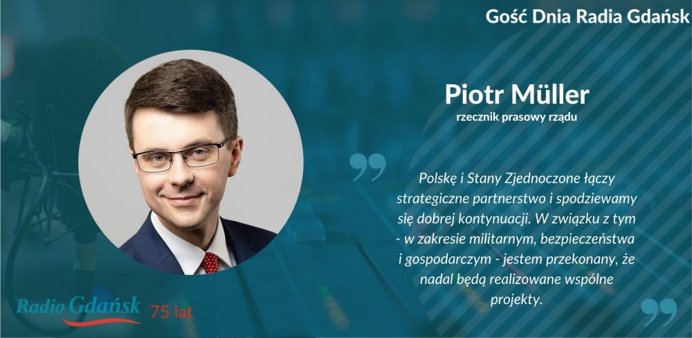 Rozmowa z Piotrem Müllerem na antenie Radia Gdańsk