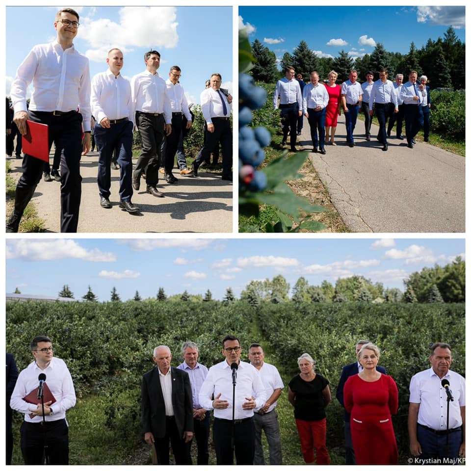 Dzisiaj wspólnie z premierem Mateuszem Morawieckim odwiedziliśmy przepiękne województwo podlaskie, gdzie mówiliśmy o tym, co Polski Ład oznacza dla mieszkańców tych terenów. Szef rządu mówił dużo o programie Plan Dla Rolnictwa, który niesie za sobą wiele pozytywnych zmian dla wszystkich rolników w całej Polsce.