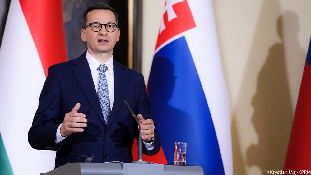 Udział premiera Mateusza Morawieckiego w szczycie szefów rządów państw Grupy Wyszehradzkiej i Premiera Republiki Słowenii.