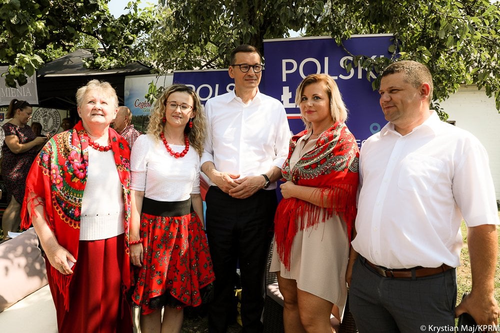 Wizyta premiera Mateusza Morawieckiego w województwie mazowieckim i konkurs dla Kół Gospodyń Wiejskich