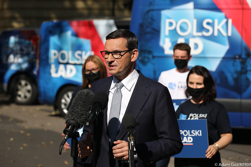 Polski Ład to program solidarnościowy - dla wsi, dla rolników, dla służby zdrowia, dla wielu dziedzin życia społecznego - mówił premier podczas konferencji prasowej.