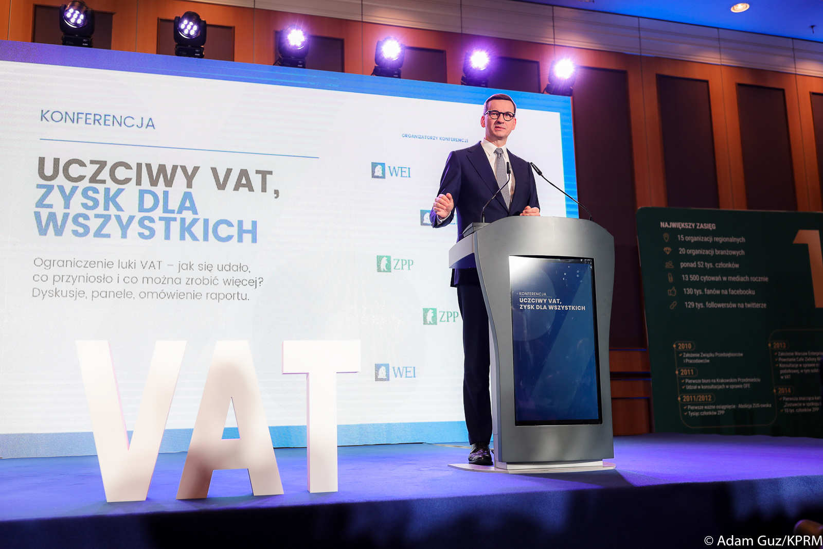 Od 2015 r. luka VAT została zmniejszona o około połowę!