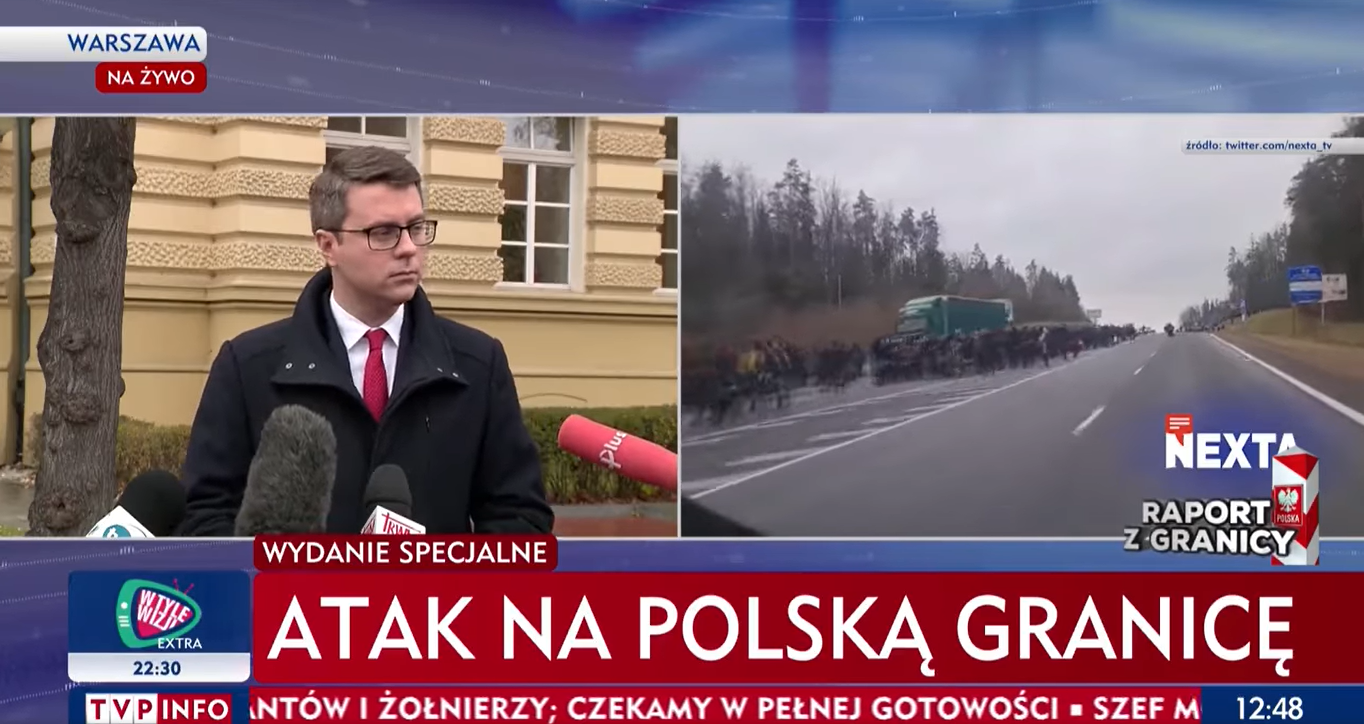 Dzisiaj mamy do czynienia z najtrudniejszą sytuacją na granicy polsko-białoruskiej od początku tego kryzysu.