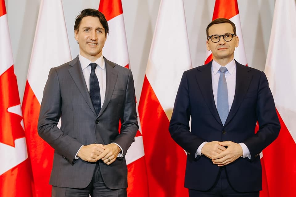 Spotkanie z premierem Kanady Justinem Trudeau