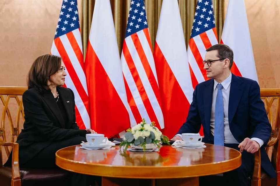 Wizyta wiceprezydent USA Kamalą Harris w Polsce