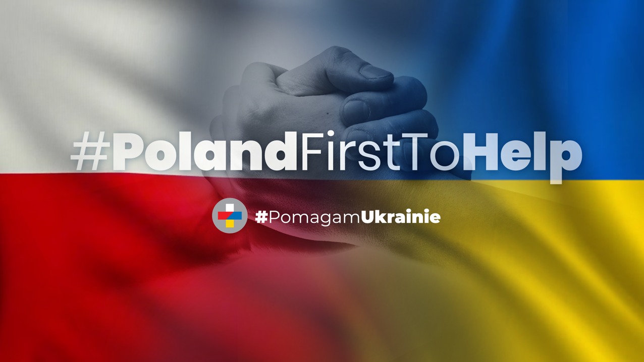 Cała Polska pomaga osobom uciekającym przed wojną w Ukrainie