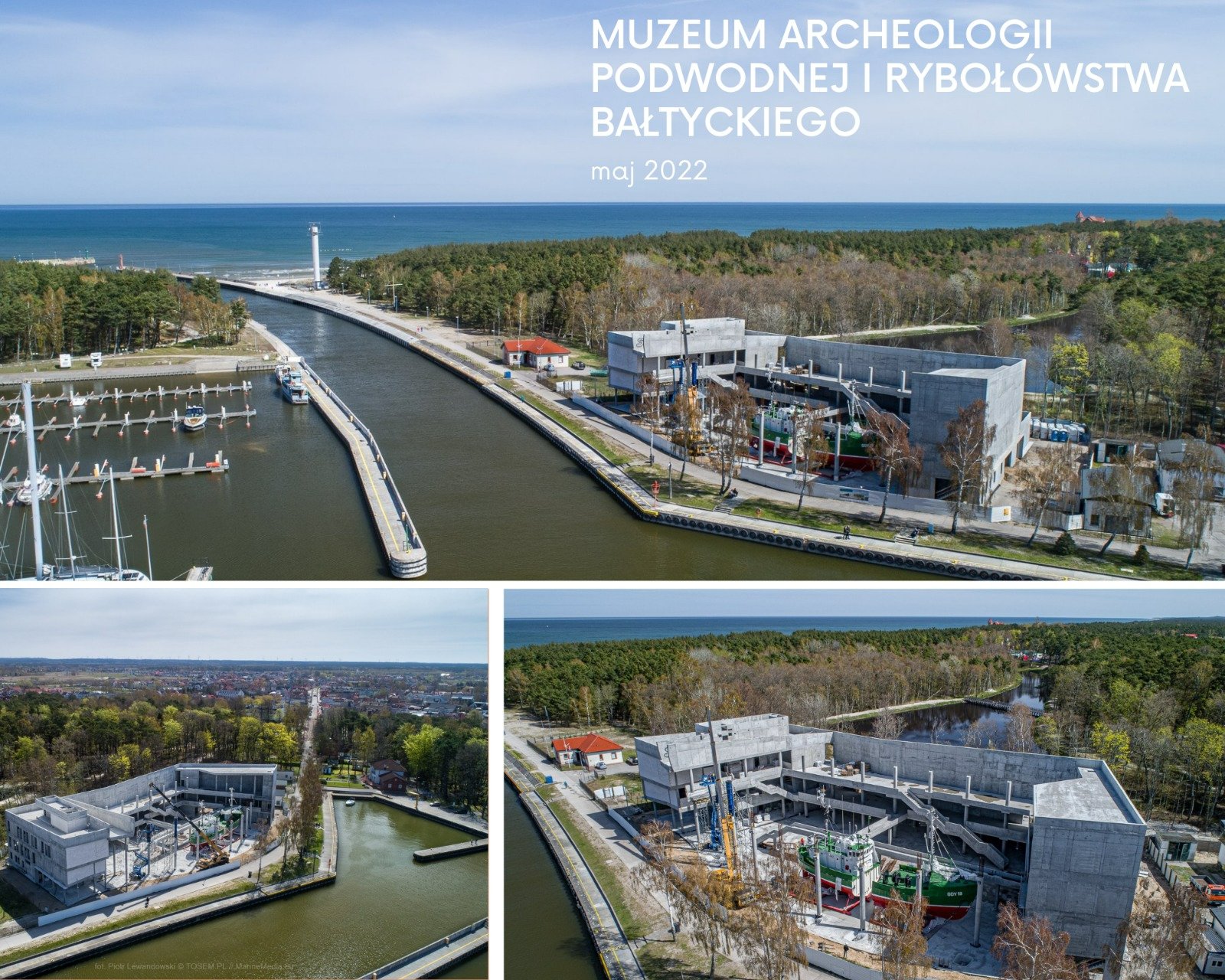 Budowa Muzeum Archeologii Podwodnej i Rybołówstwa Bałtyckiego w Łebie trwa