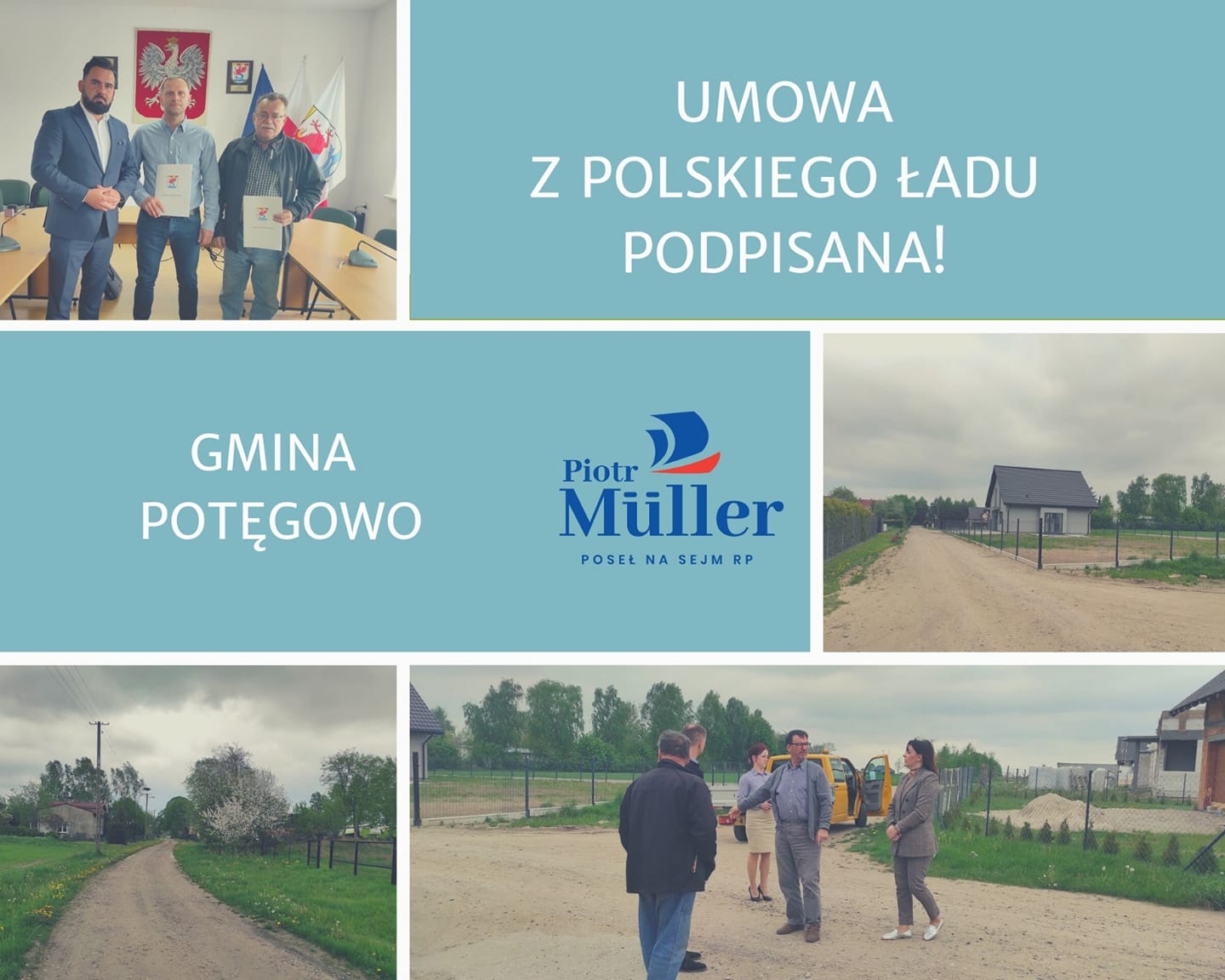 Inwestycja ma na celu uporządkowanie gospodarki wodno-ściekowej w gminie: Dąbrówno, Potęgowo, Malczkówko.