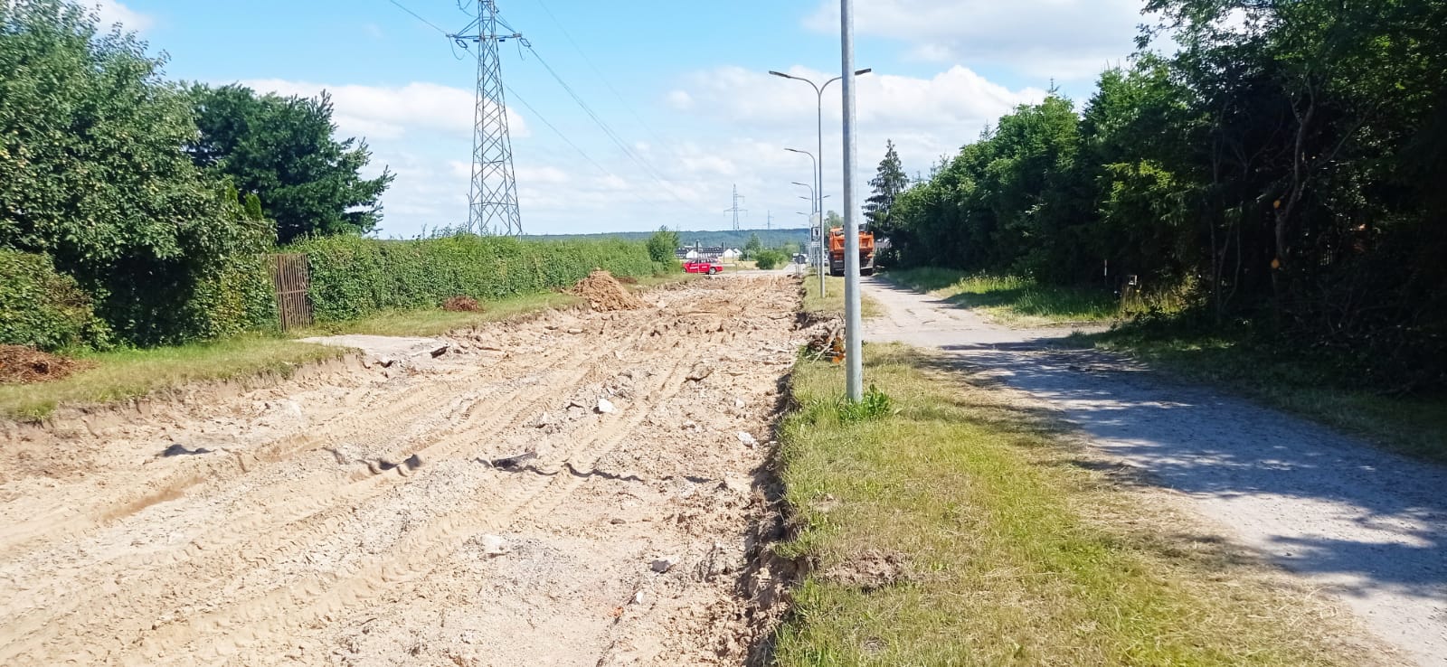 Rozpoczęła się przebudowa ulicy Transportowej w gminie Kobylnica!