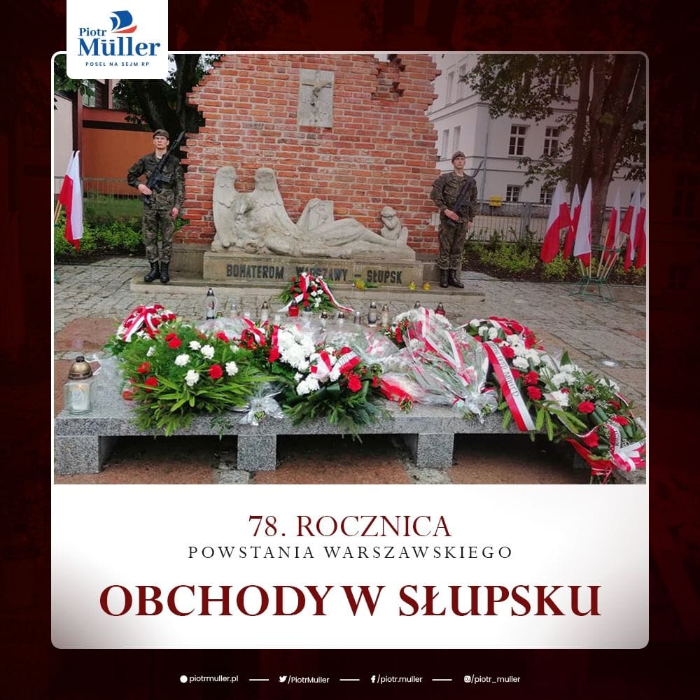 Czy wiesz, że w Słupsku powstał pierwszy pomnik poświęcony Powstańcom Warszawskim?