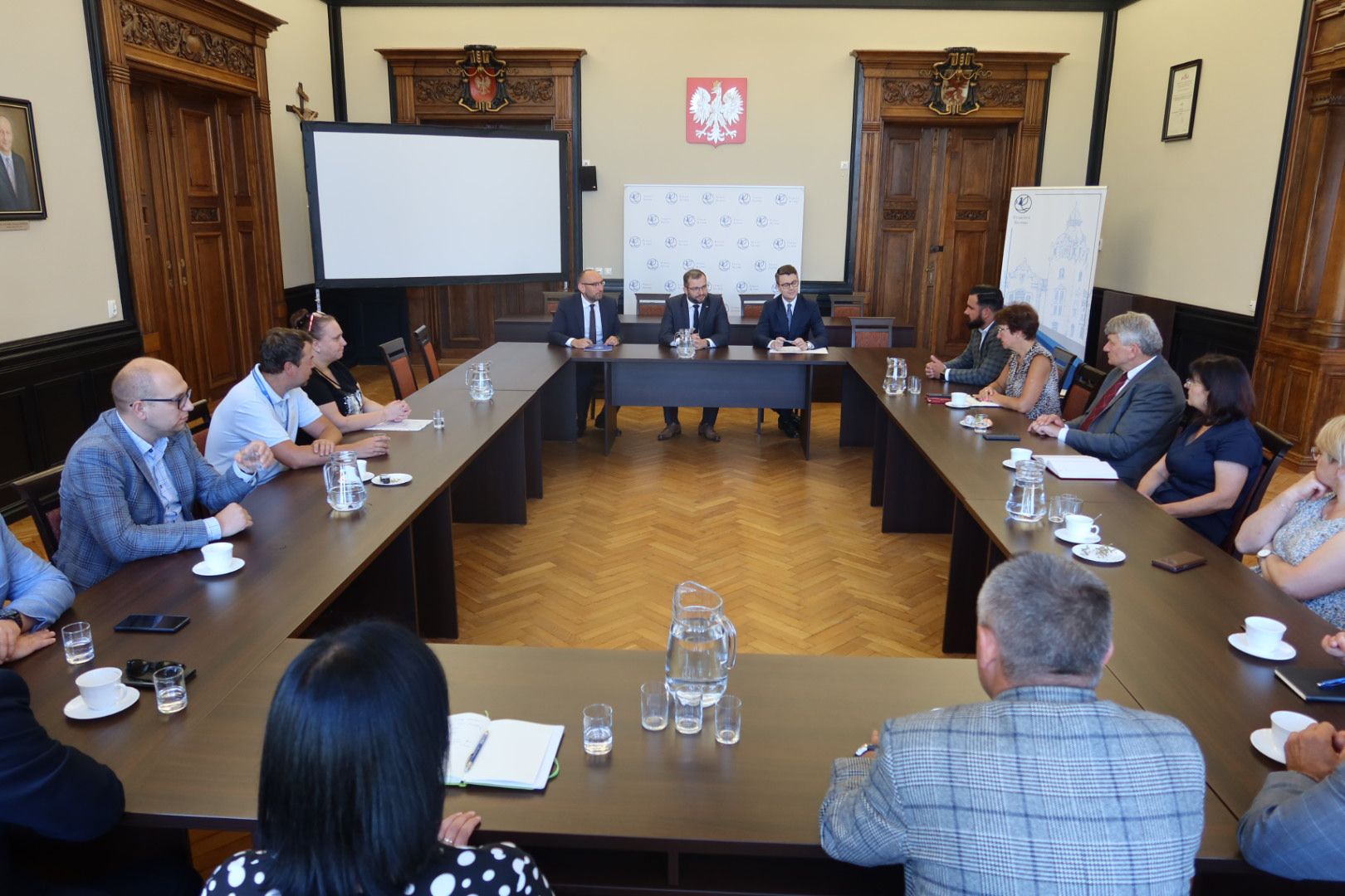 2 sierpnia w Słupsku odbyło się spotkanie Słupskiego Związku Powiatowo-Gminnego, w którego skład wchodzi 10 gmin i powiat słupski.