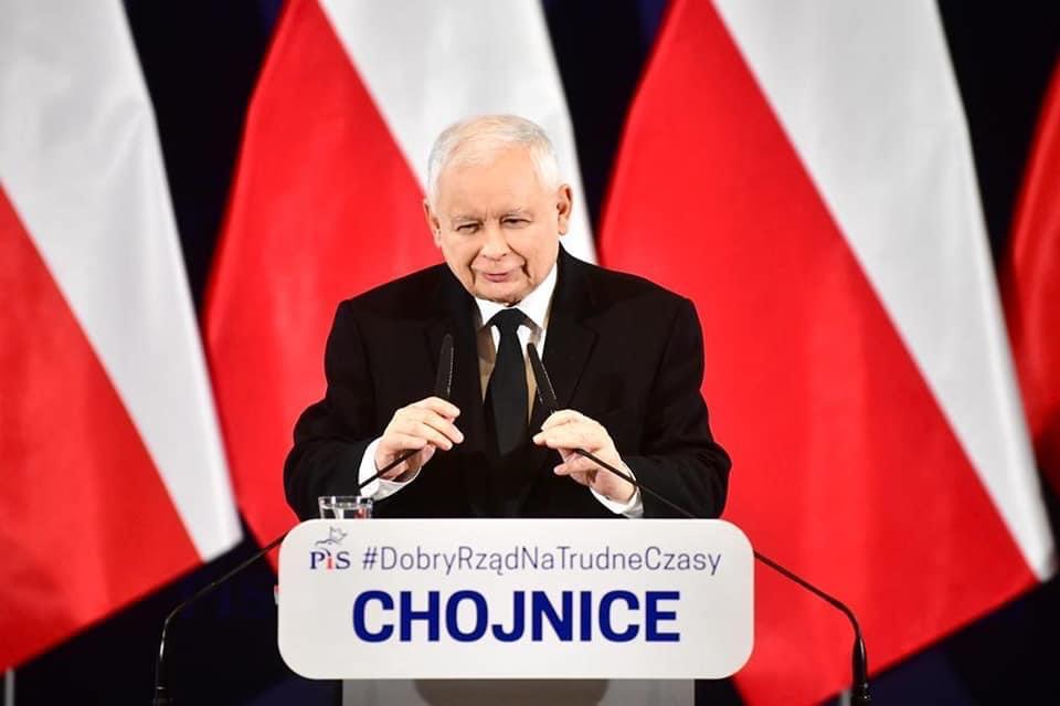 Prezes Jarosław Kaczyński w Chojnicach!