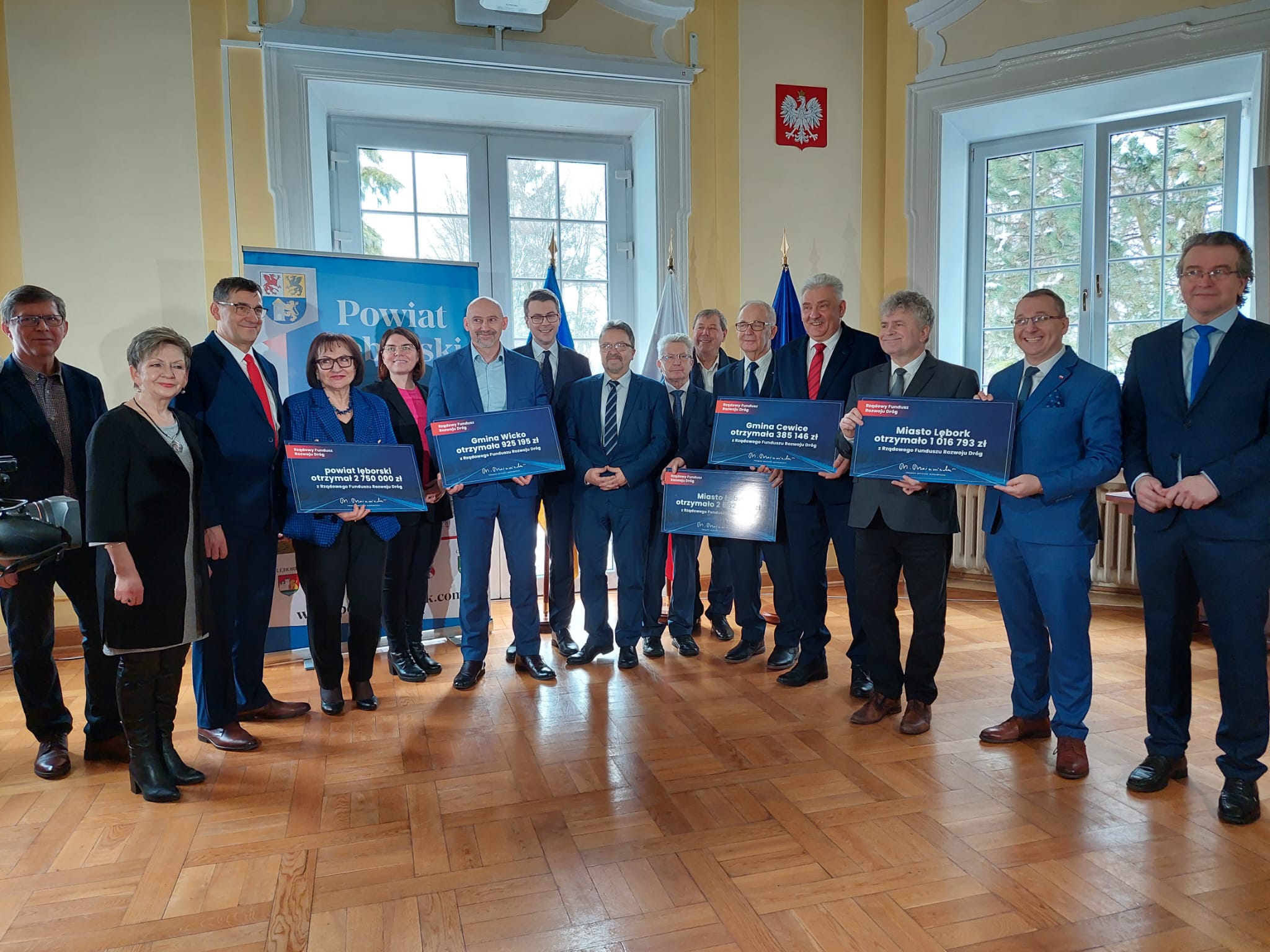 Ponad 7,5 mln zł dla regionu lęborskiego na modernizację dróg z Rządowego Funduszu Rozwoju Dróg!