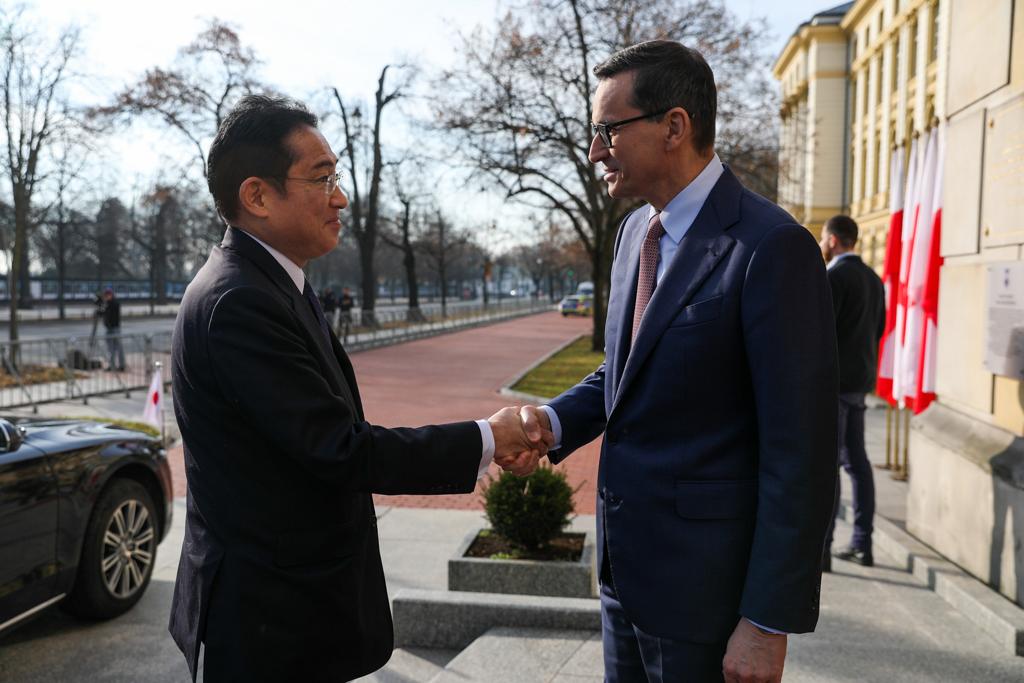 Spotkanie z premierem Japonii Fumio Kishidą