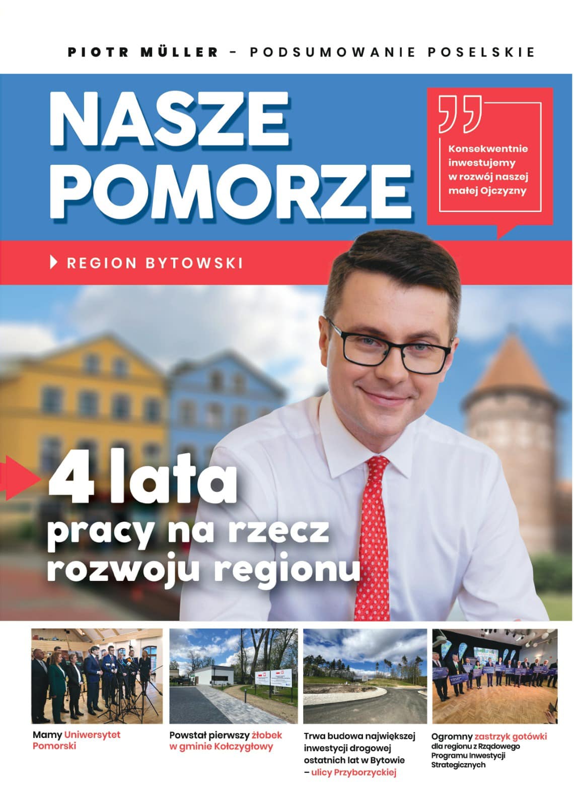 Przedstawiamy Państwu sprawozdanie poselskie posła na Sejm RP Piotra Müllera - www.naszepomorze.pl 