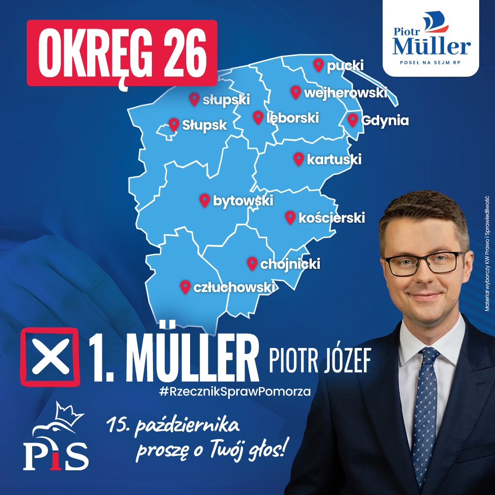 Piotr Müller – Pierwszy dla Pomorza