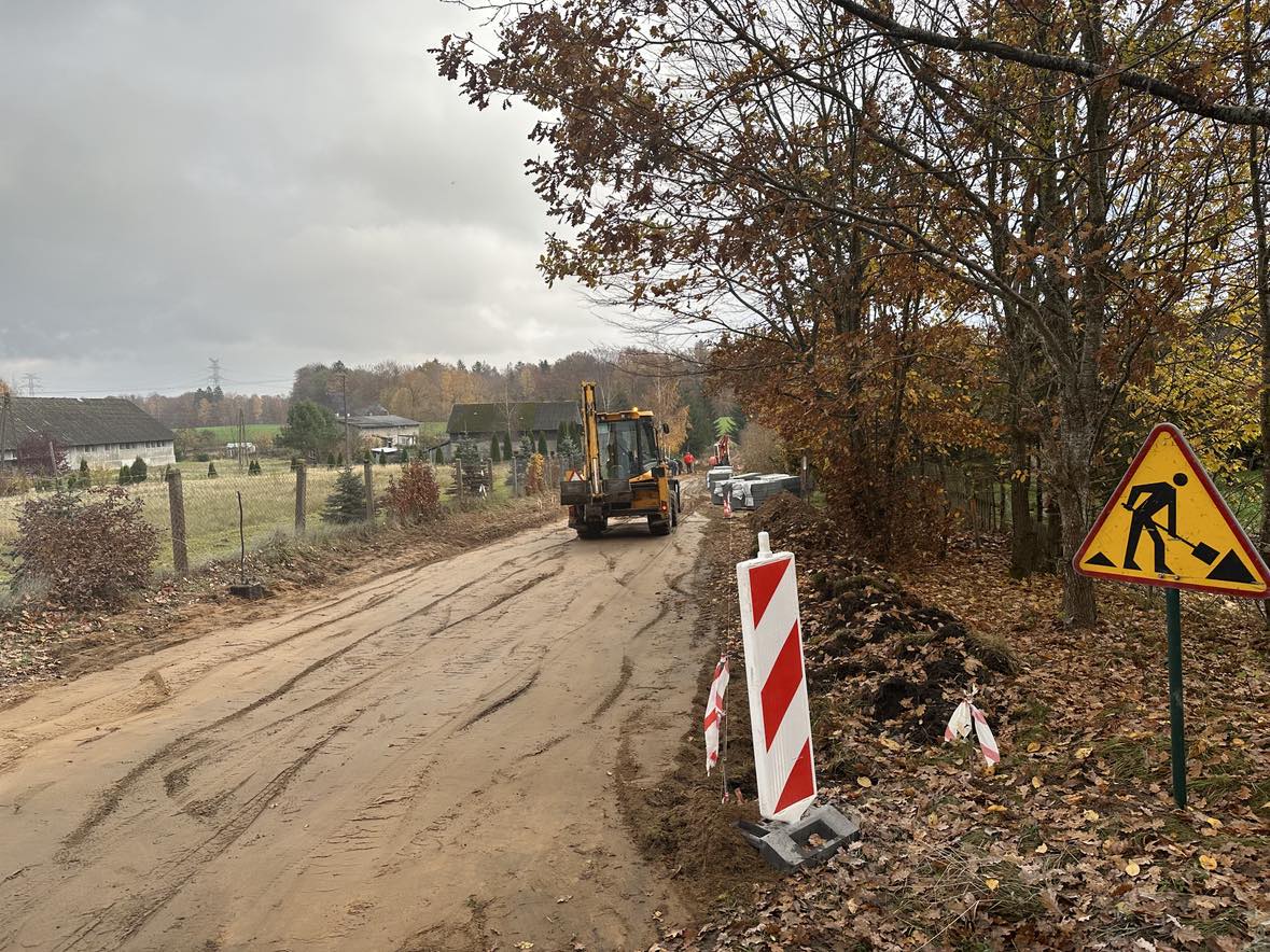 W ostatnim czasie rozpoczęto kilka inwestycji związanych z modernizacją dróg w Gminie Kępice.